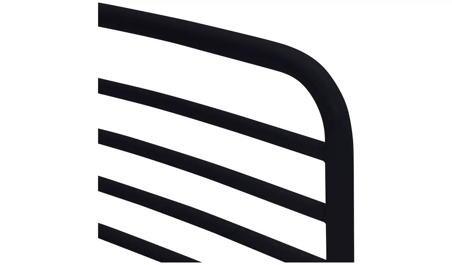 Argos Home Jubilee Double Metal Bed Frame - Black