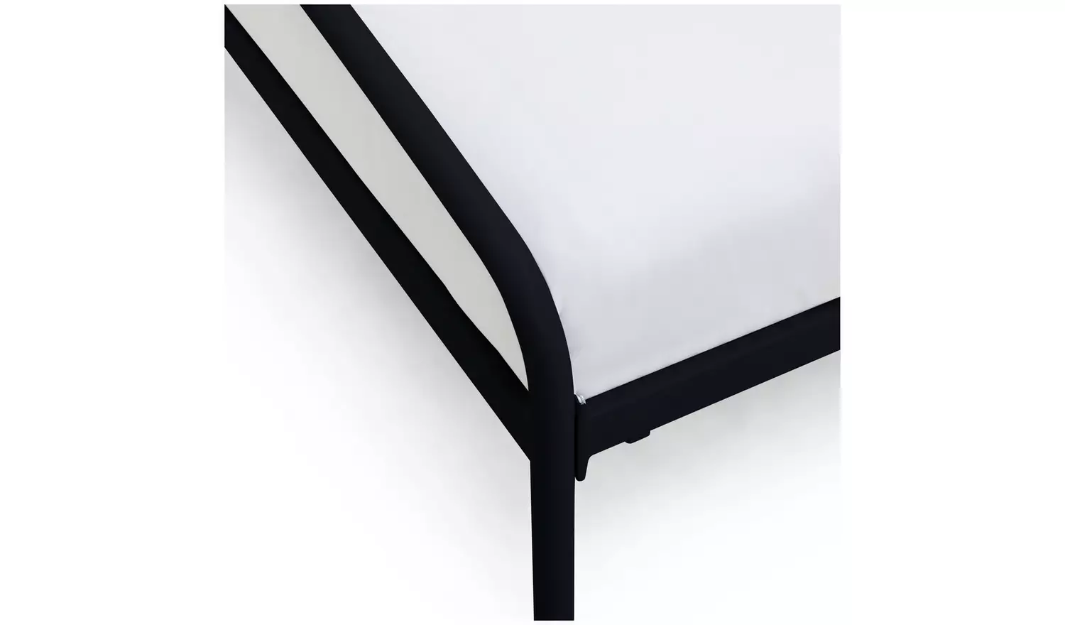 Argos Home Jubilee Double Metal Bed Frame - Black
