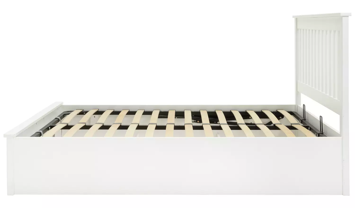 Argos Home Aspley Kingsize Wooden Ottoman Bed Frame - White