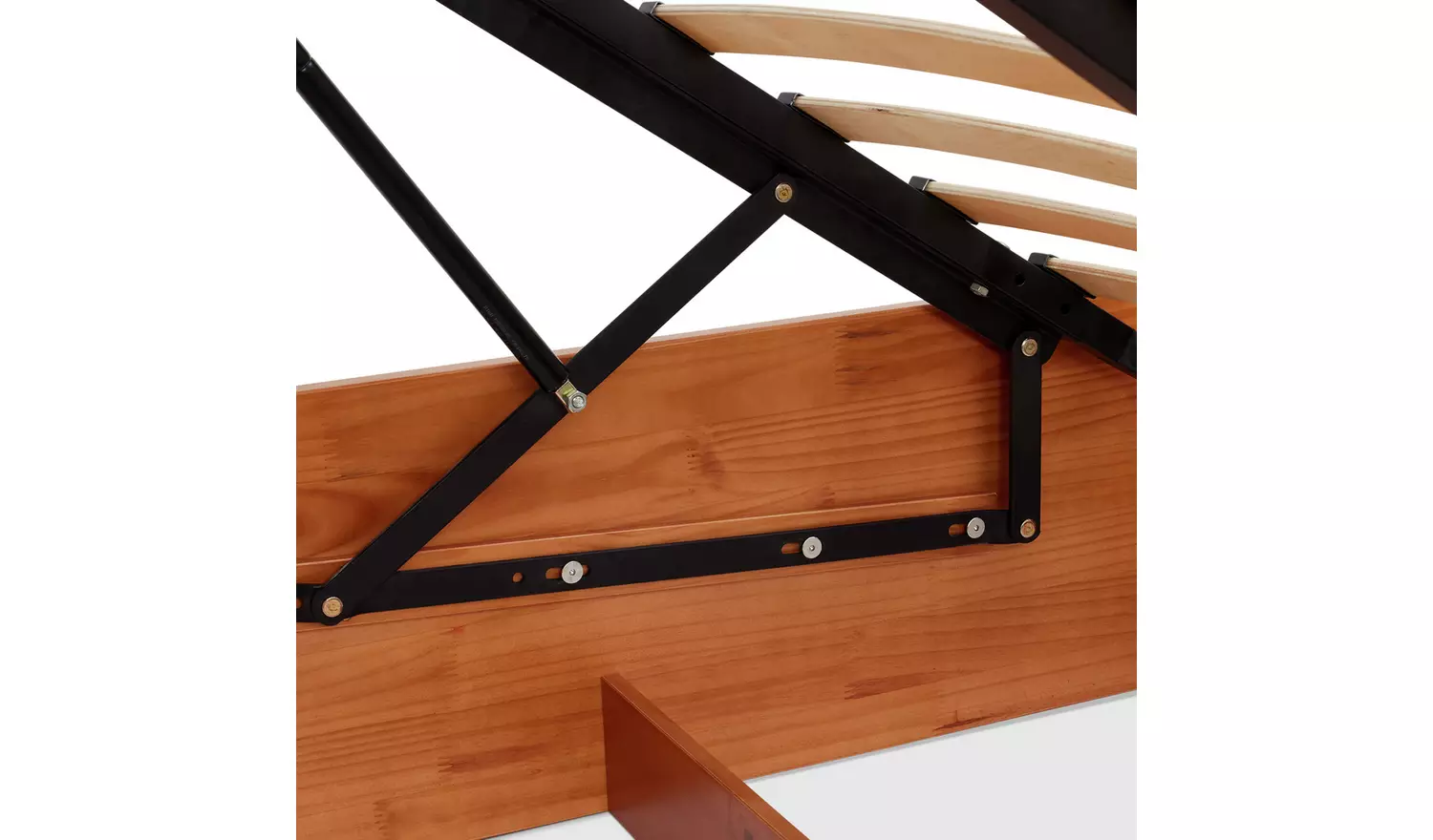 Argos Home Aspley Small Double Ottoman Bed - Oak Stain