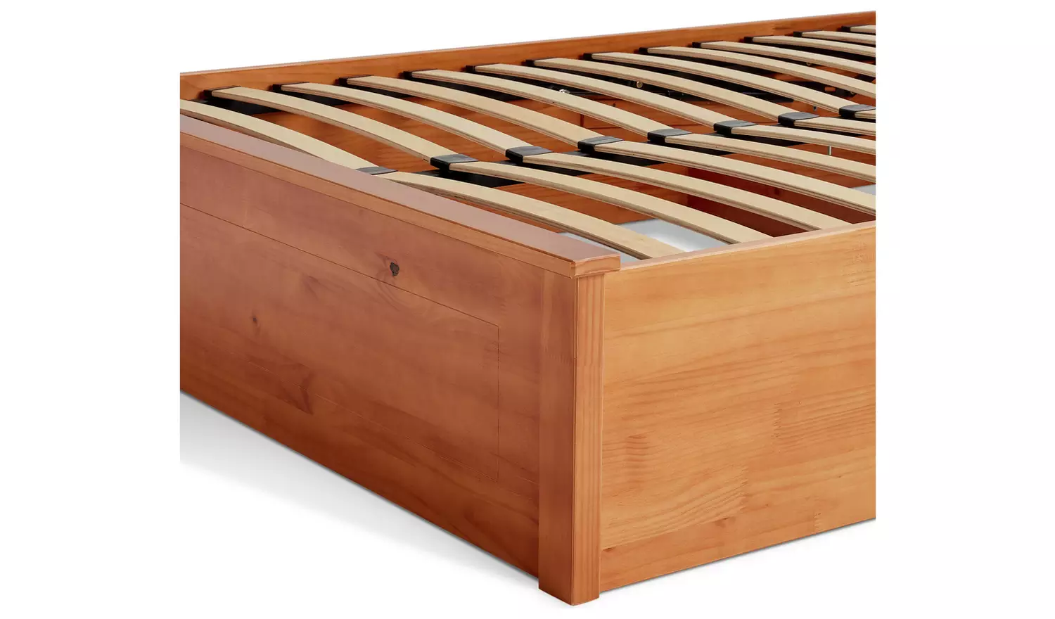 Argos Home Aspley Small Double Ottoman Bed - Oak Stain