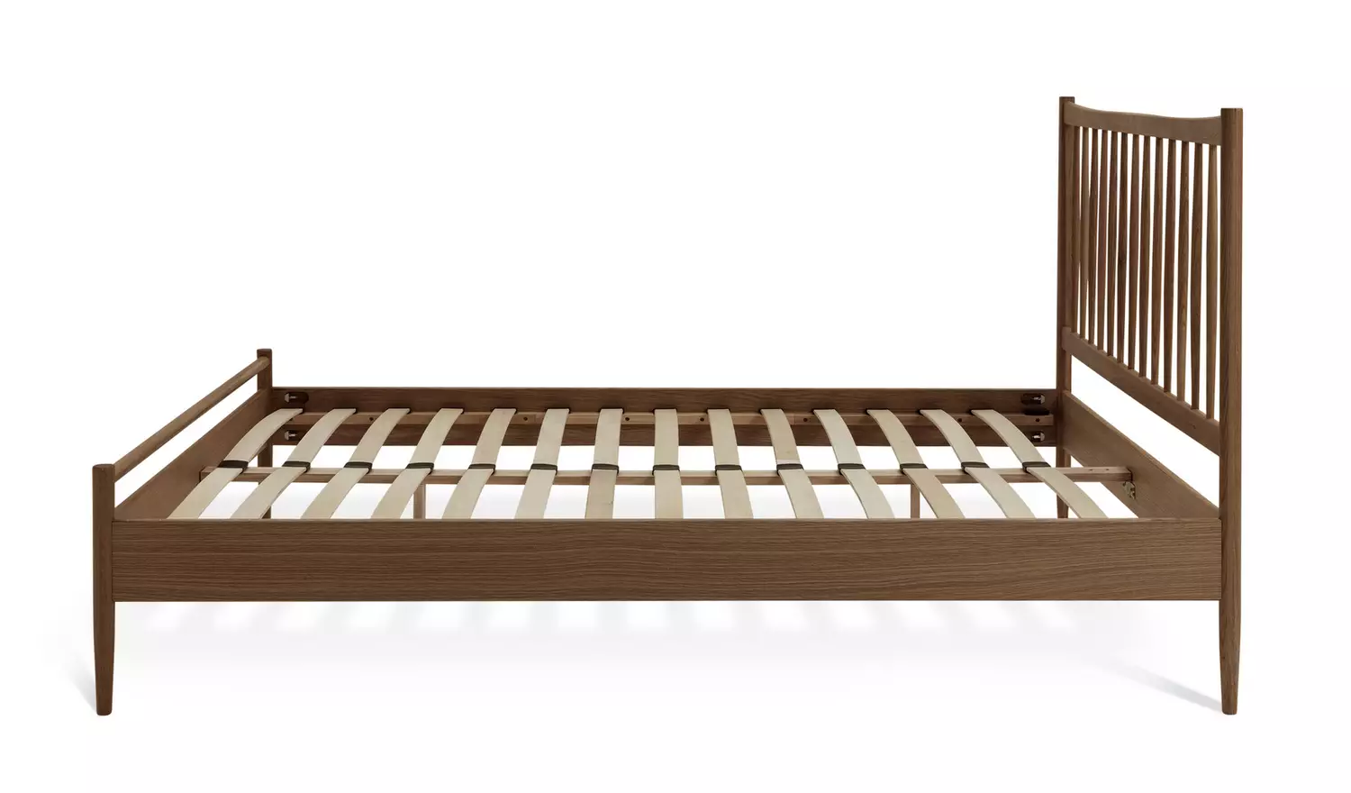 Habitat Chiltern Spindle Kingsize Wooden Bed Frame - Walnut