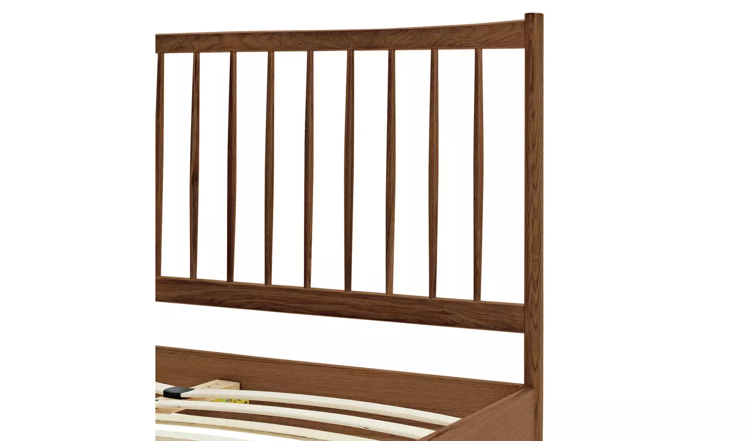 Habitat Chiltern Spindle Kingsize Wooden Bed Frame - Walnut
