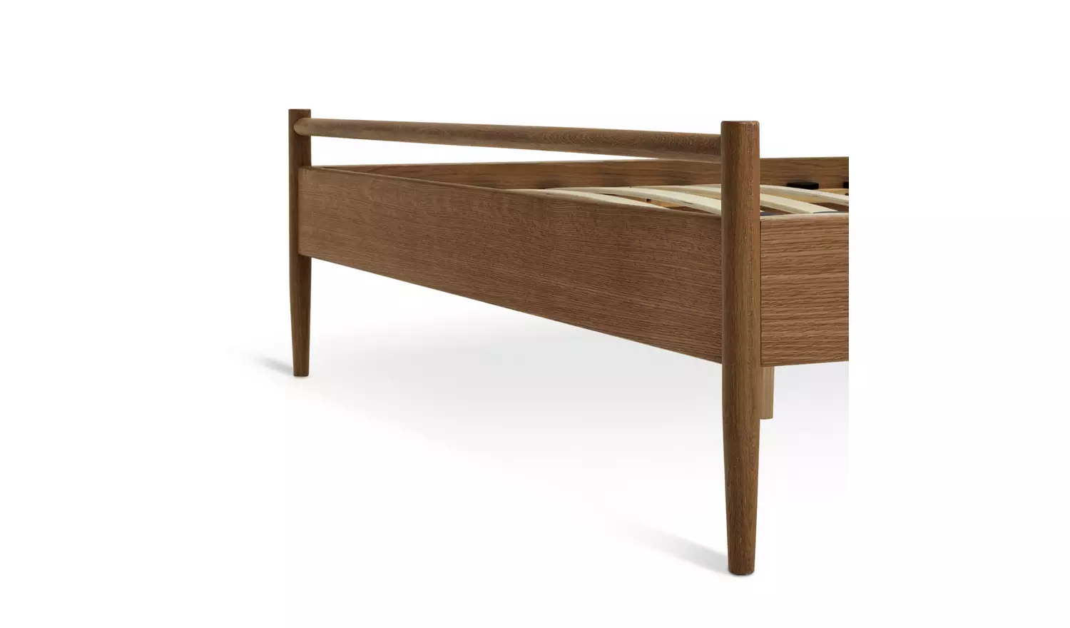 Habitat Chiltern Spindle Kingsize Wooden Bed Frame - Walnut