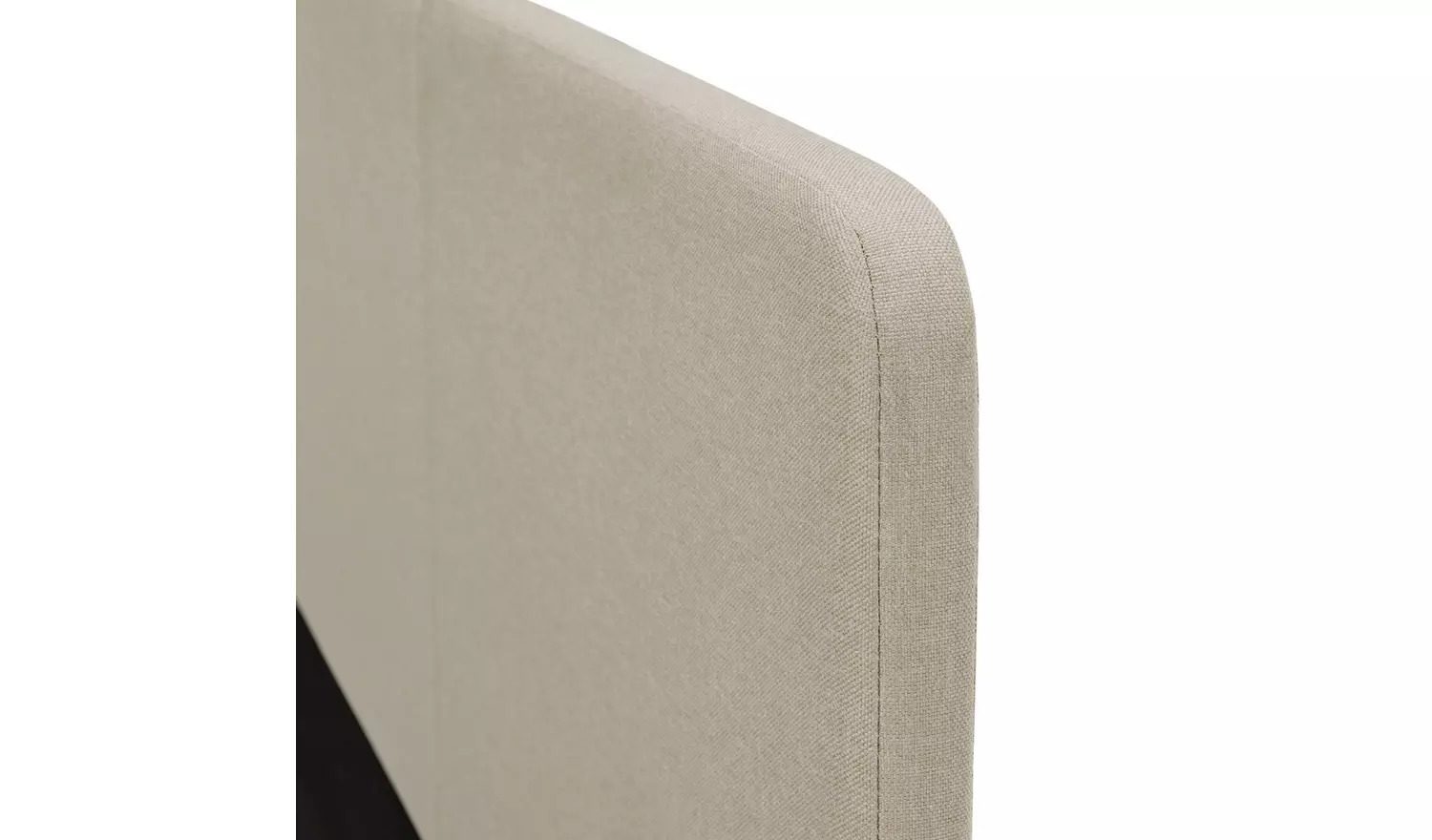 Argos Home Kristopher Double Fabric Bed Frame - Cream