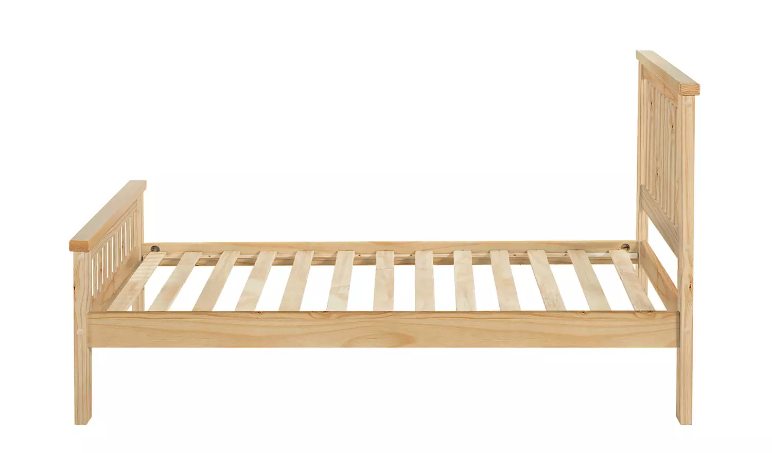 Argos Home Aubrey Single Wooden Bed Frame - Oak Stain