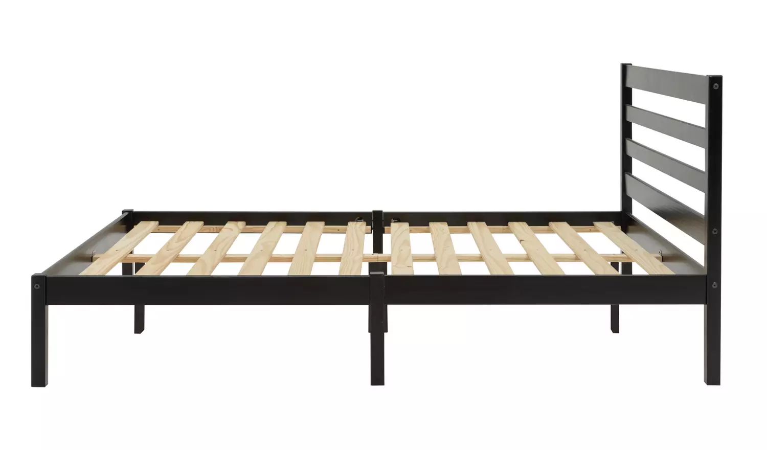 Argos Home Kaycie Double Wooden Bed Frame - Black