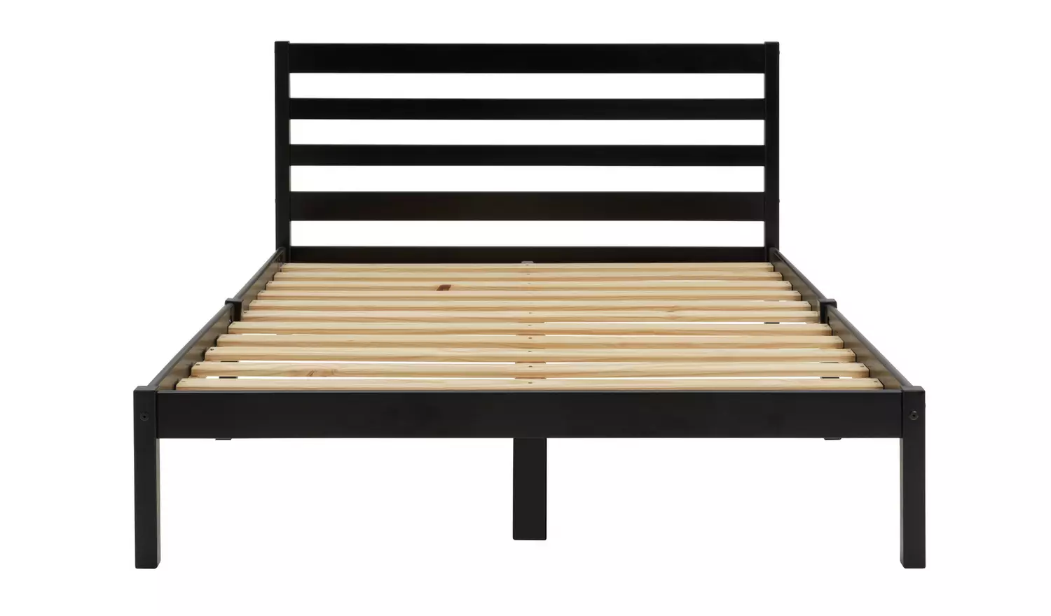 Argos Home Kaycie Double Wooden Bed Frame - Black