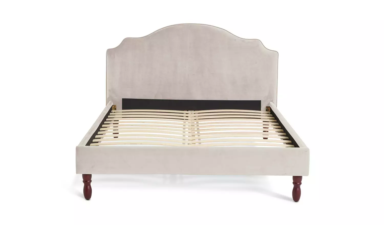 Habitat Sophia Kingsize Velvet Bed Frame - Natural