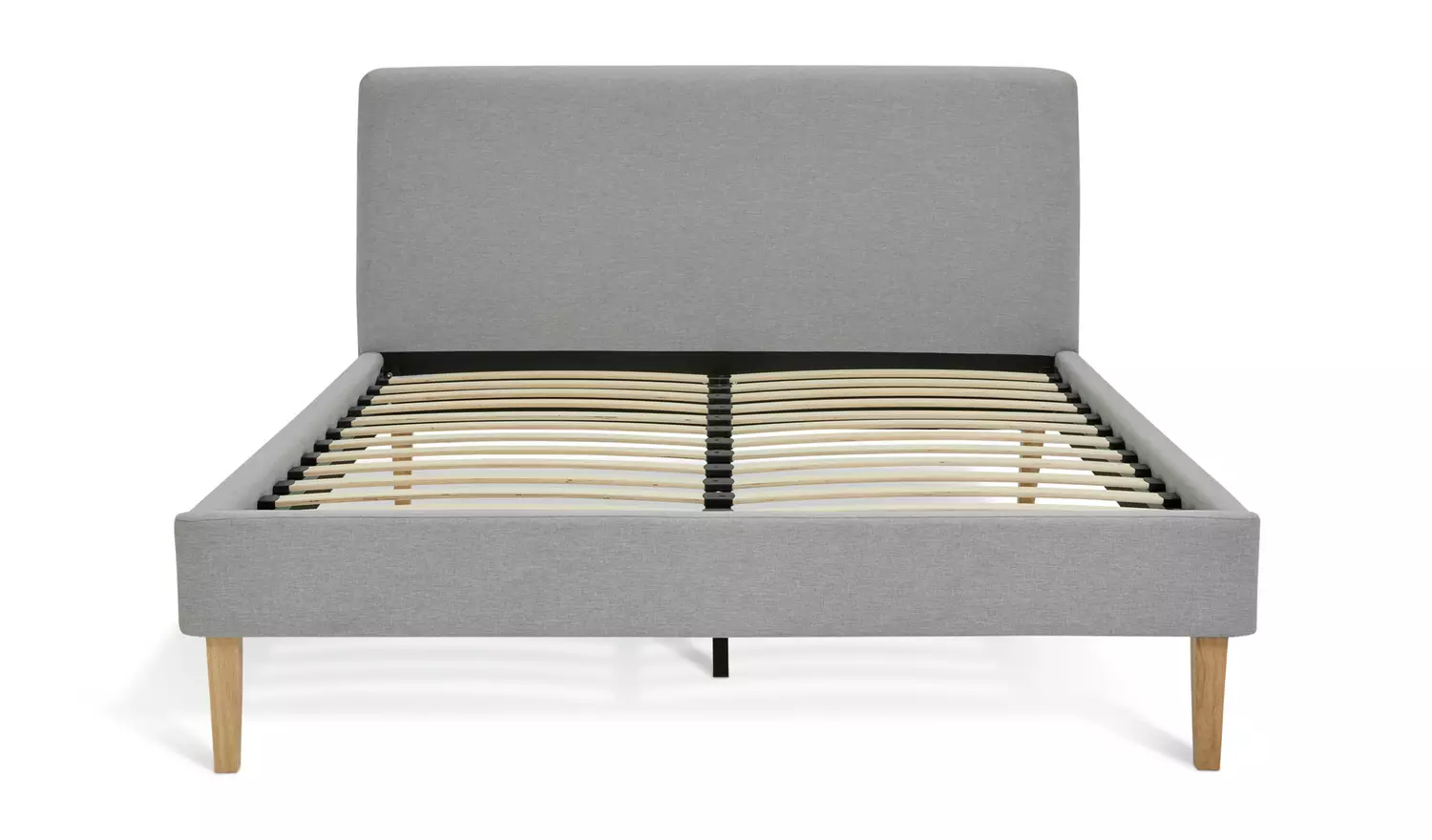 Habitat Ren Kingsize Fabric Bed Frame - Light Grey