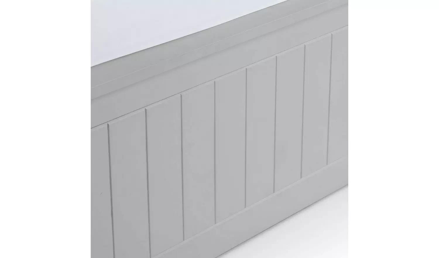 Julian Bowen Maine Kingsize End Lift Ottoman Bed - Grey