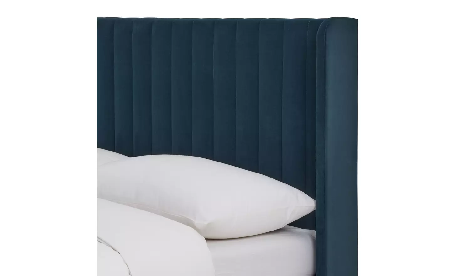 Argos Home Farnham Double Side Lift TV Ottoman Bed - Navy