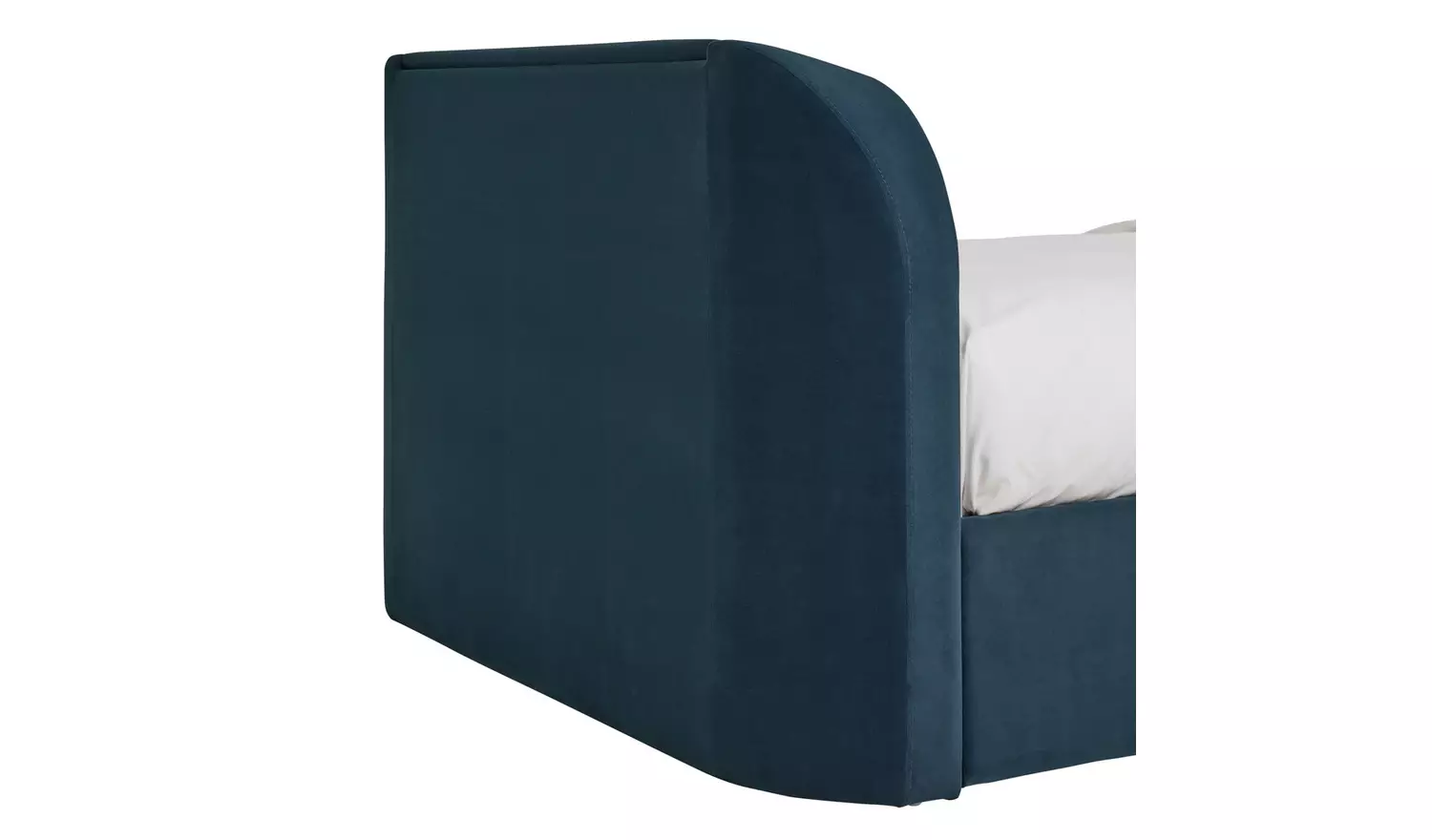Argos Home Farnham Double Side Lift TV Ottoman Bed - Navy