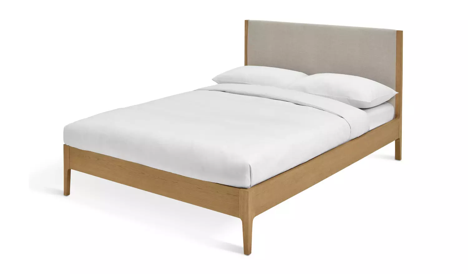 Habitat Loxley Double Wooden Bed Frame - Oak