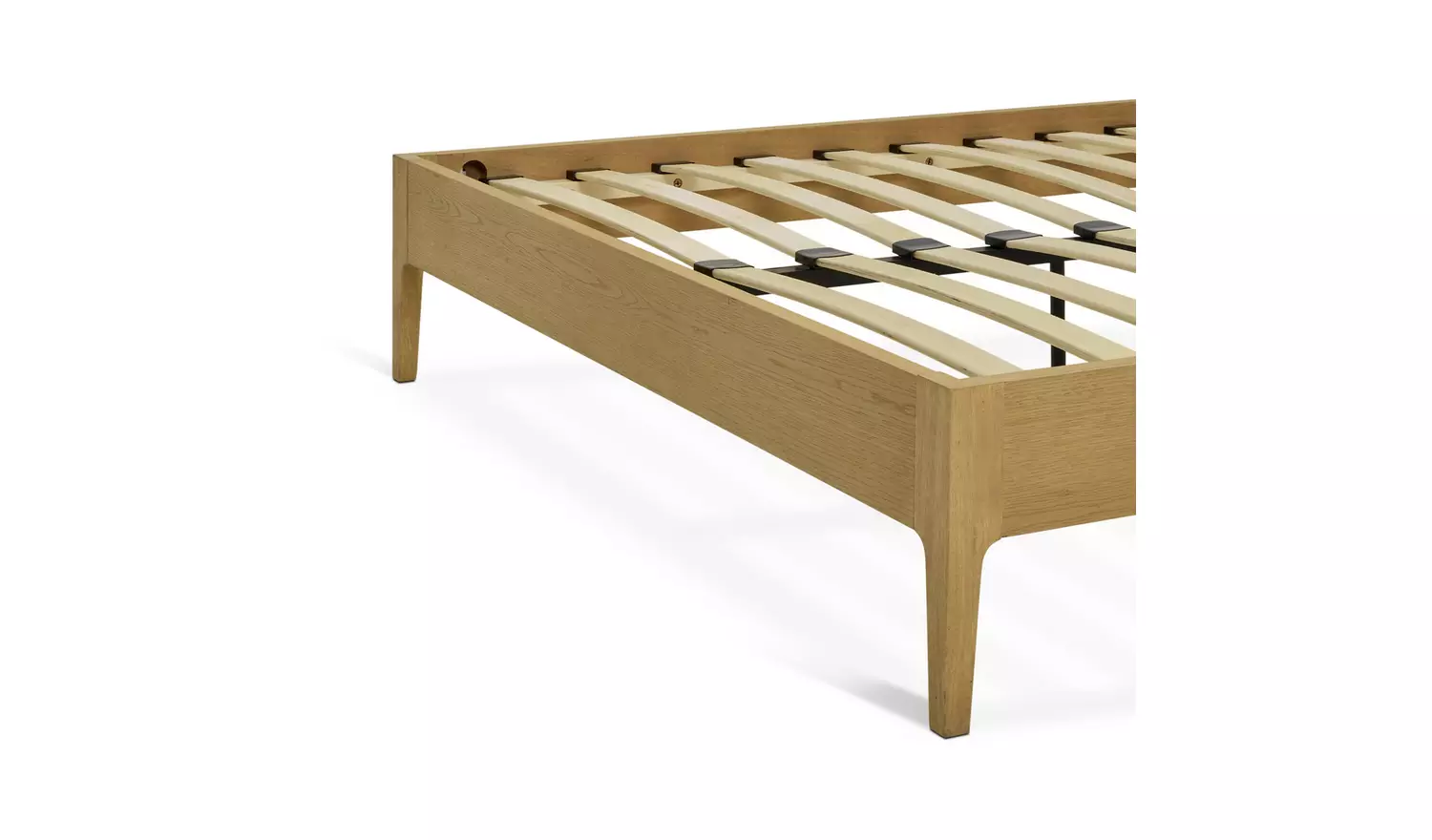 Habitat Loxley Double Wooden Bed Frame - Oak