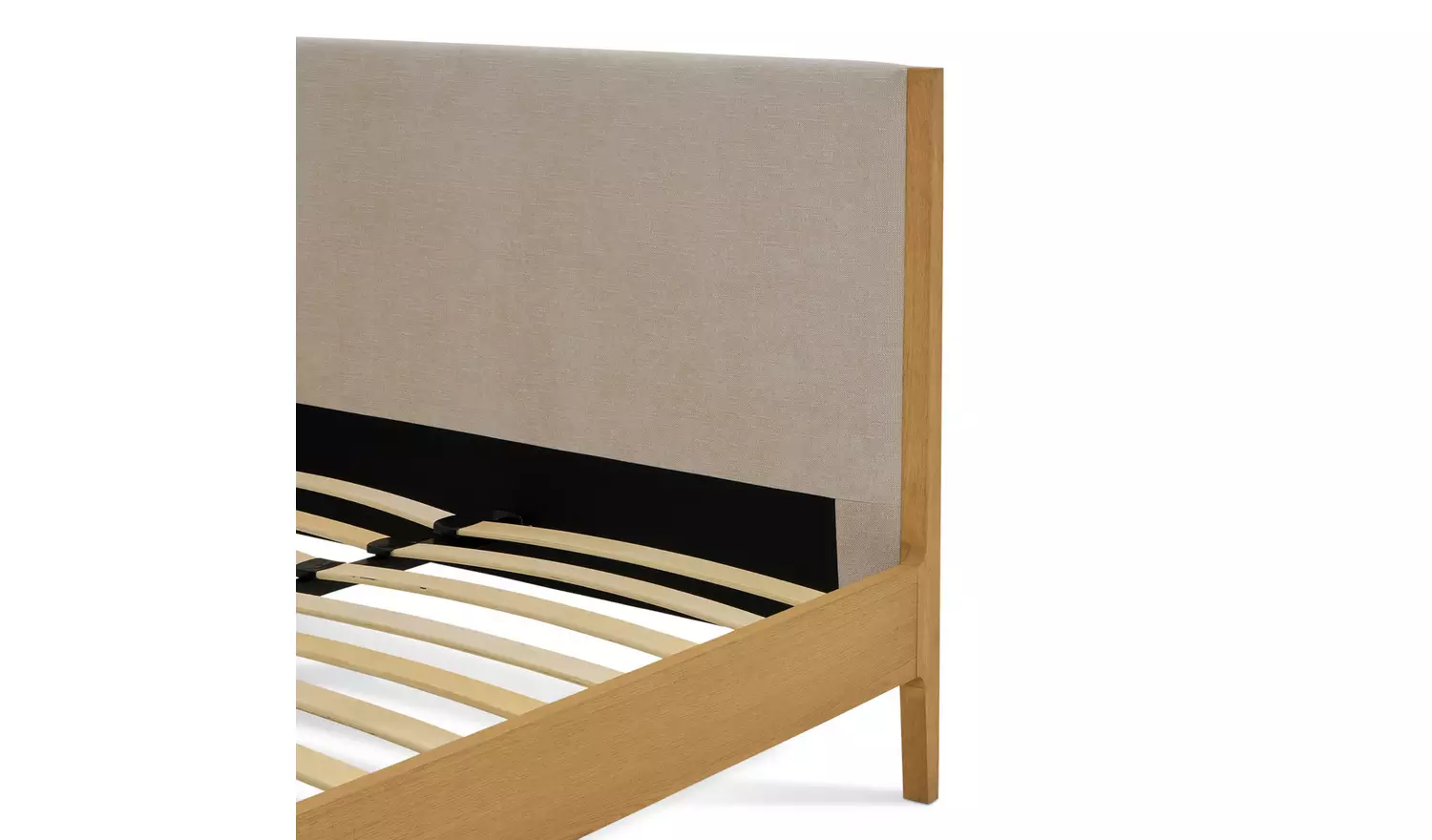 Habitat Loxley Double Wooden Bed Frame - Oak