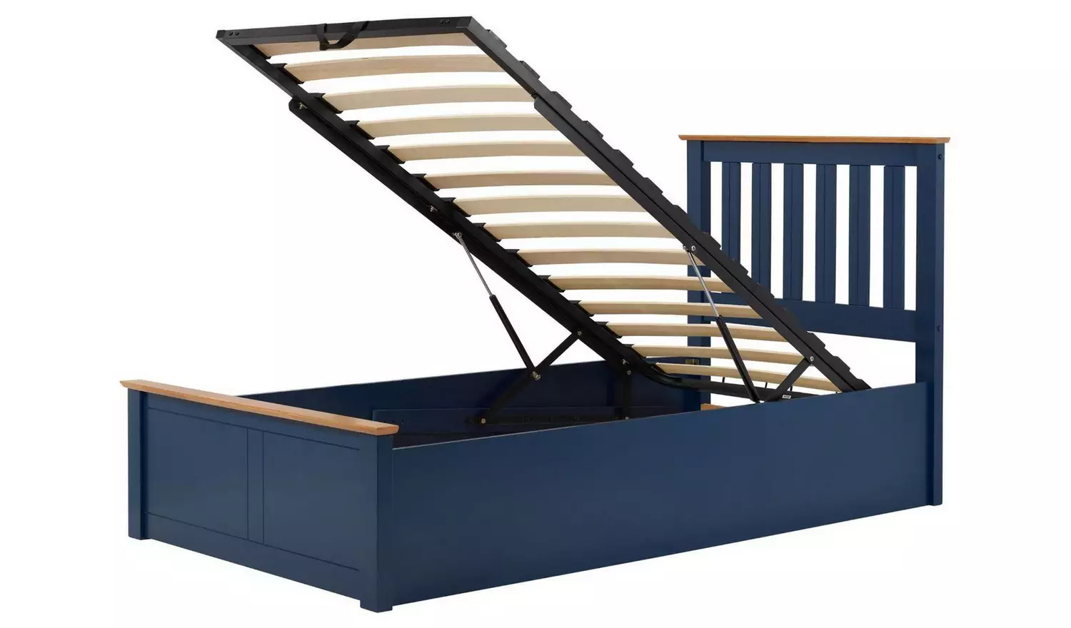 Birlea Phoenix Single End Lift Ottoman Bed - Navy