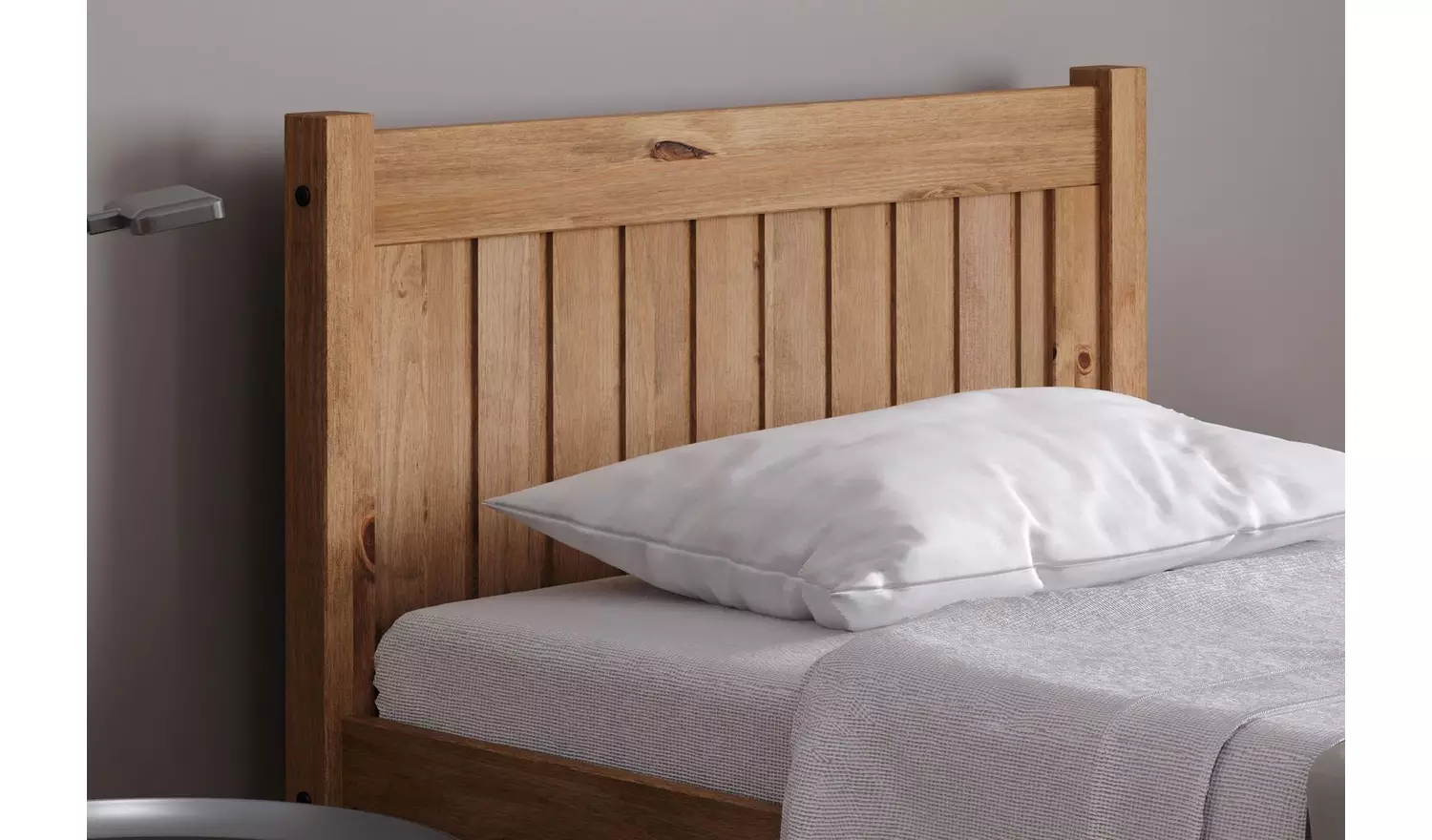 Birlea Rio Single Wooden Bed Frame - Pine