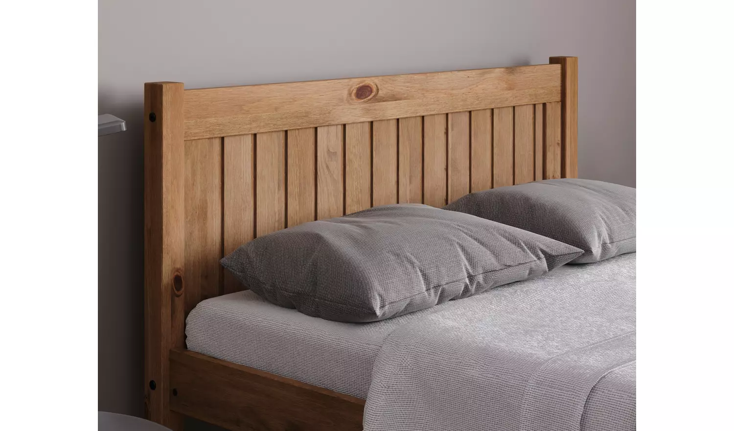 Birlea Rio Small Double Bed Frame with Mattress - Pine