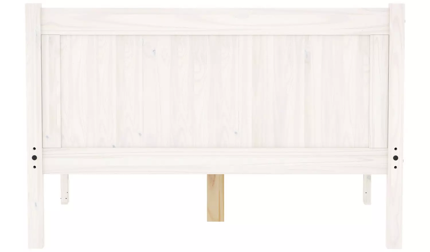 Birlea Rio Double Bed Frame with Mattress - White