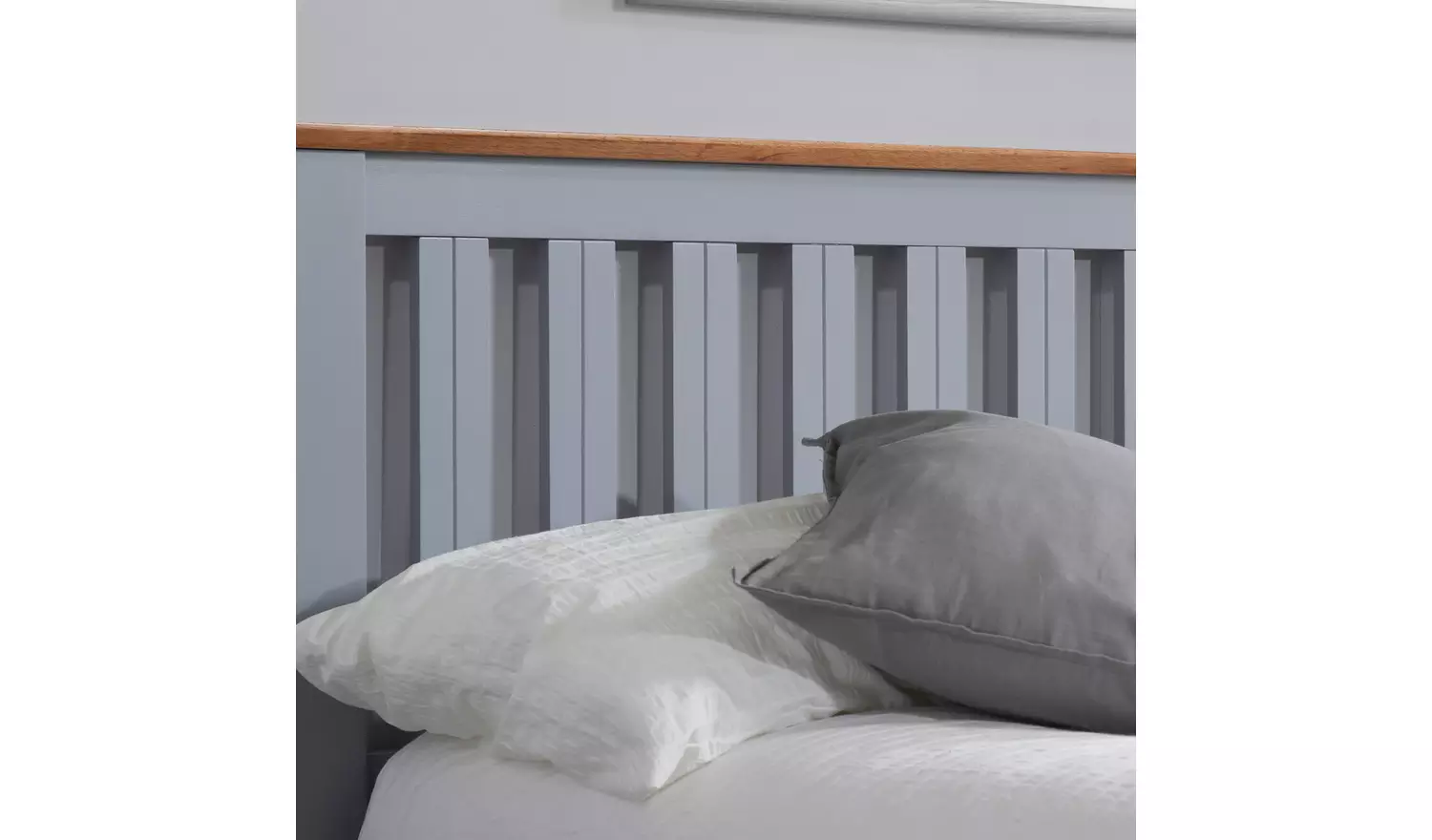 Birlea Phoenix Small Double Ottoman Bed with Mattress - Grey