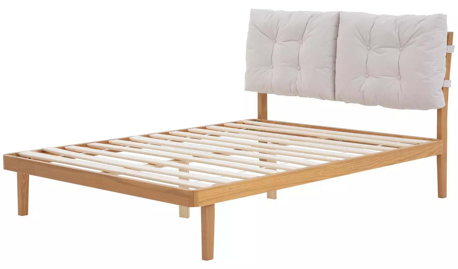 Birlea Ander Double Wooden Bed Frame - Natural