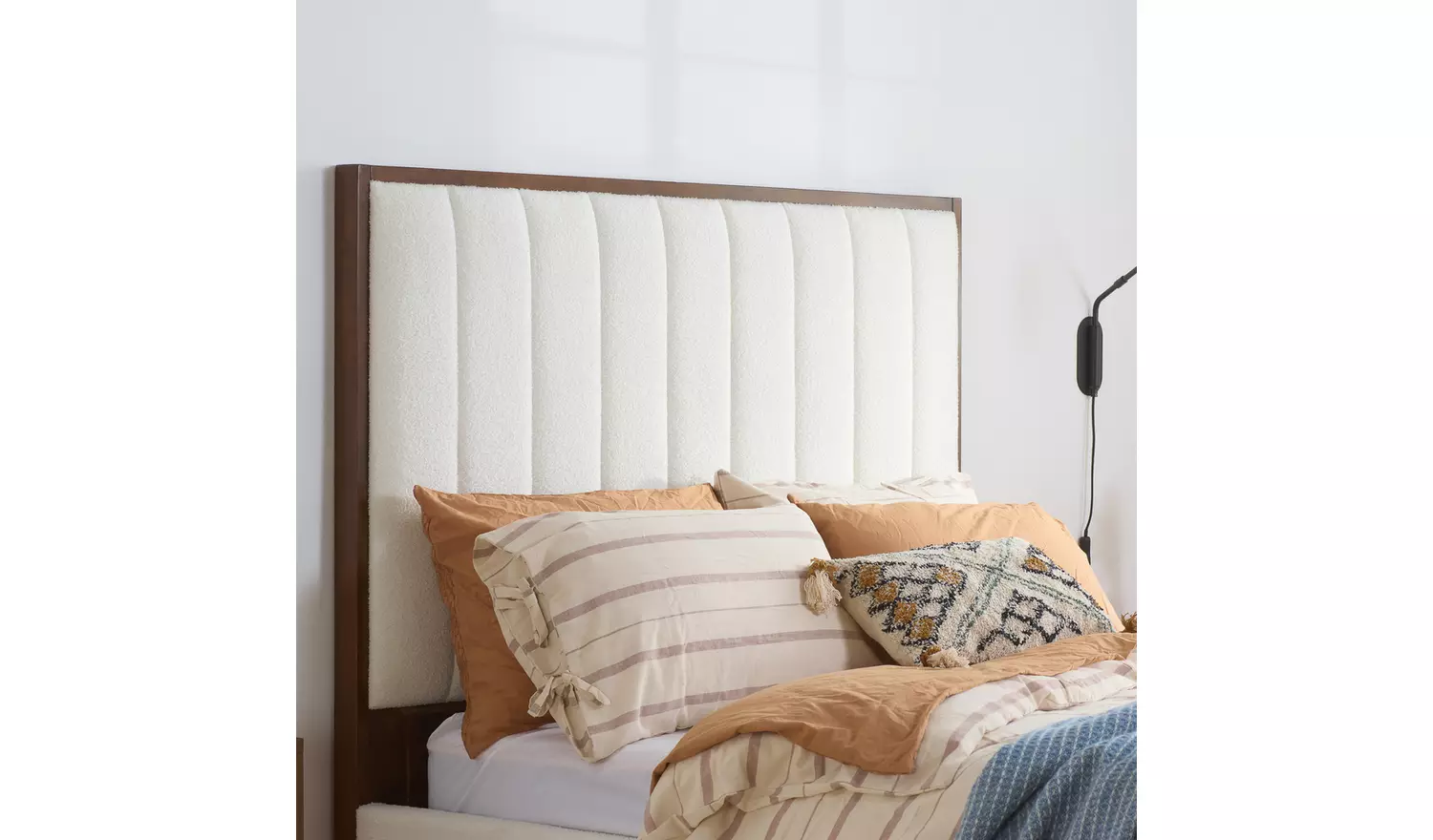 Birlea Celeste Double Bed Frame - White