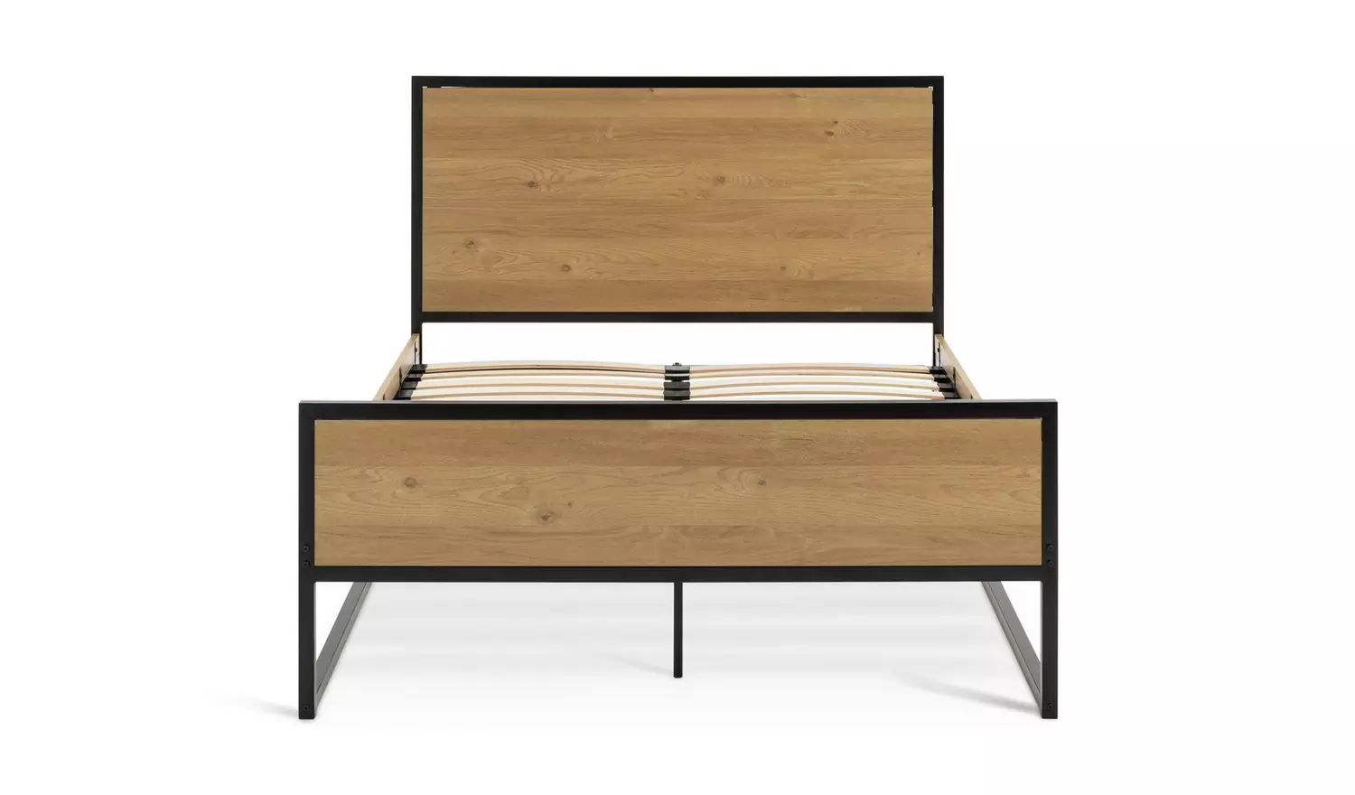 Argos Home Loft Living Double Wooden Bed Frame - Oak