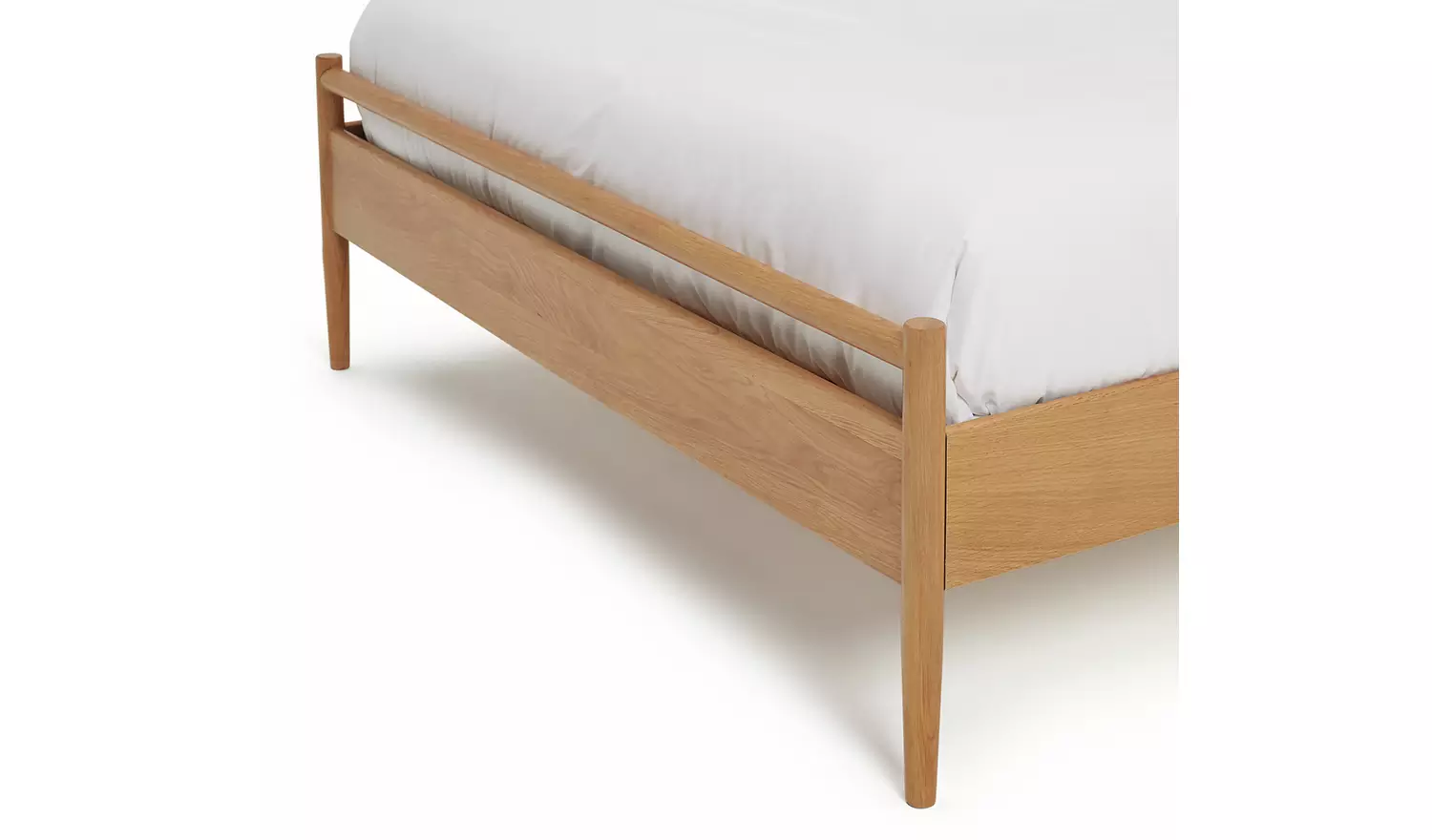 Habitat Chiltern Spindle Double Wooden Bed Frame - Oak