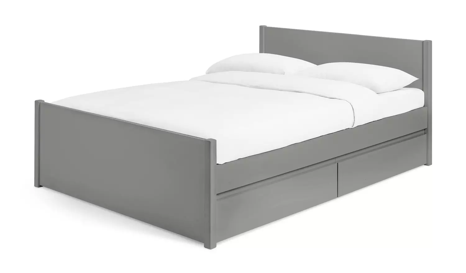 Argos Jenson 2 Drawer Double Storage Bed Frame - Grey