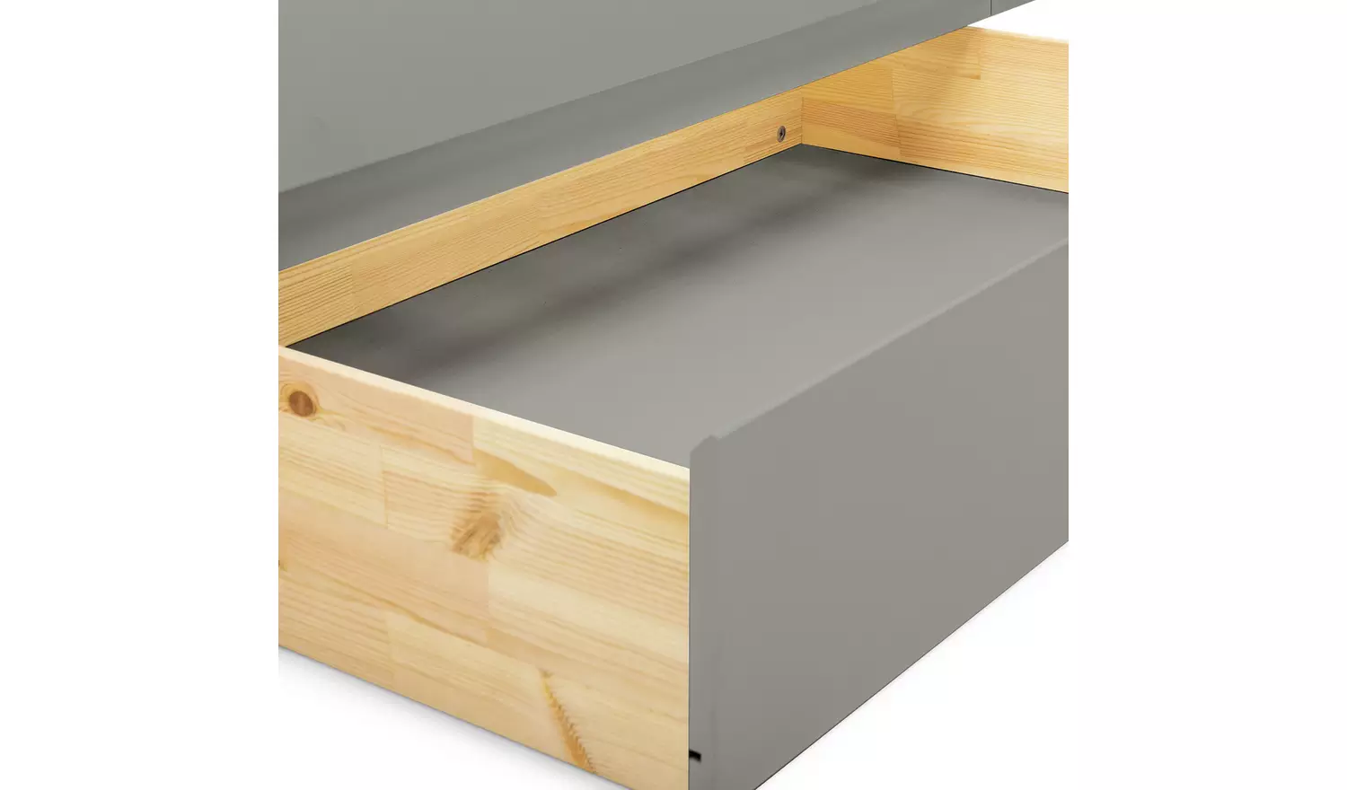 Argos Jenson 2 Drawer Double Storage Bed Frame - Grey