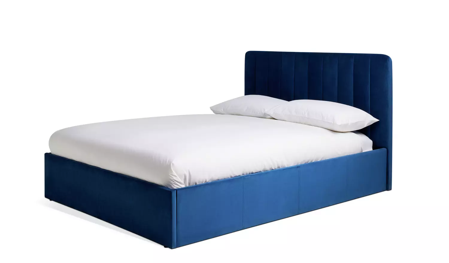 Argos Home Pandora Kingsize End Lift Ottoman Bed - Navy
