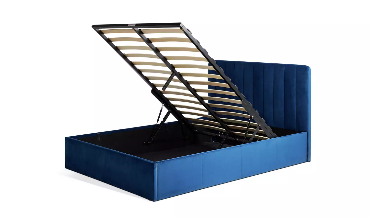 Argos Home Pandora Kingsize End Lift Ottoman Bed - Navy
