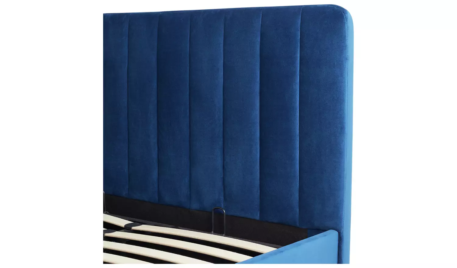 Argos Home Pandora Kingsize End Lift Ottoman Bed - Navy