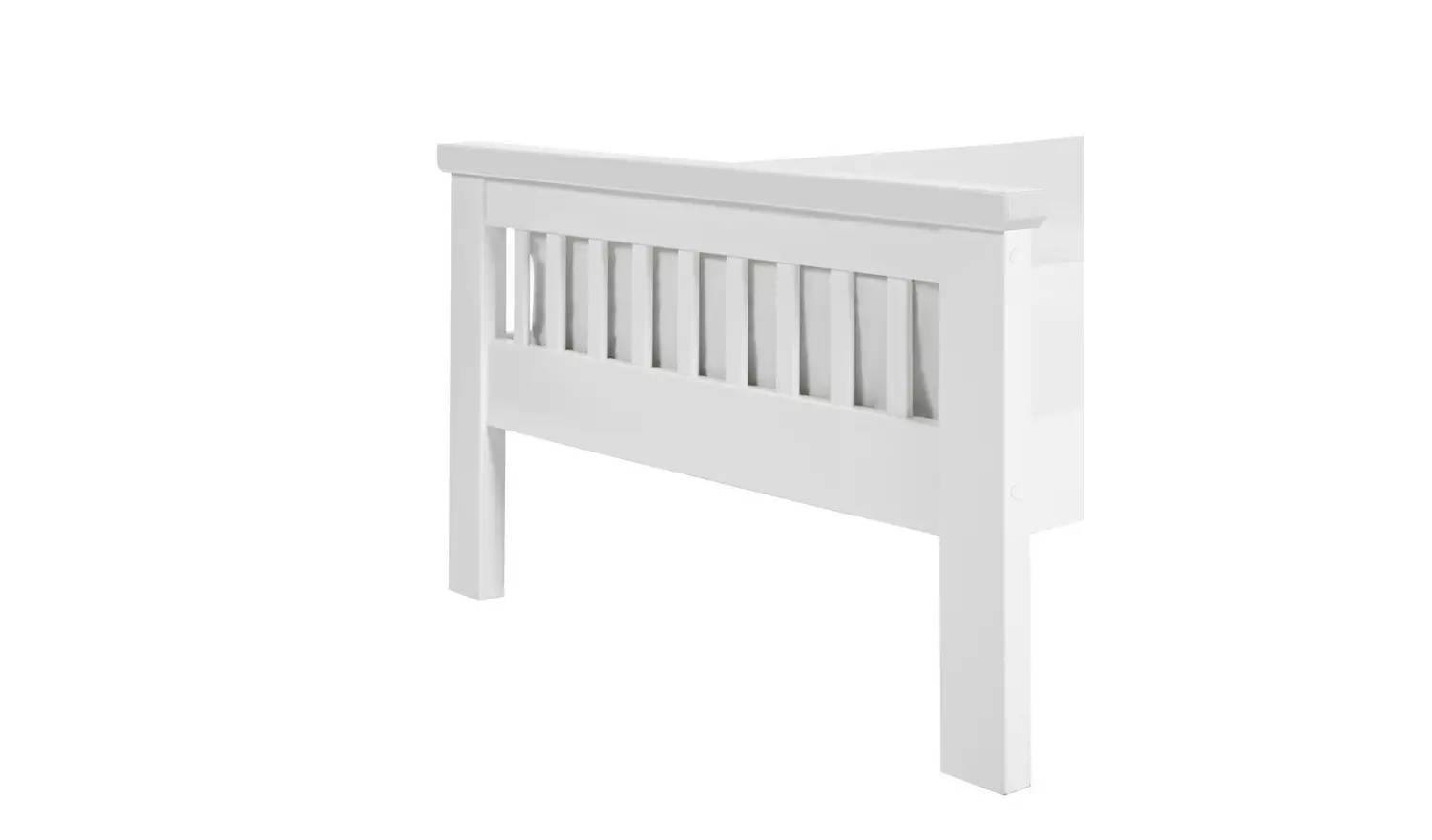 Argos Home Aubrey Single Wooden Bed Frame - White