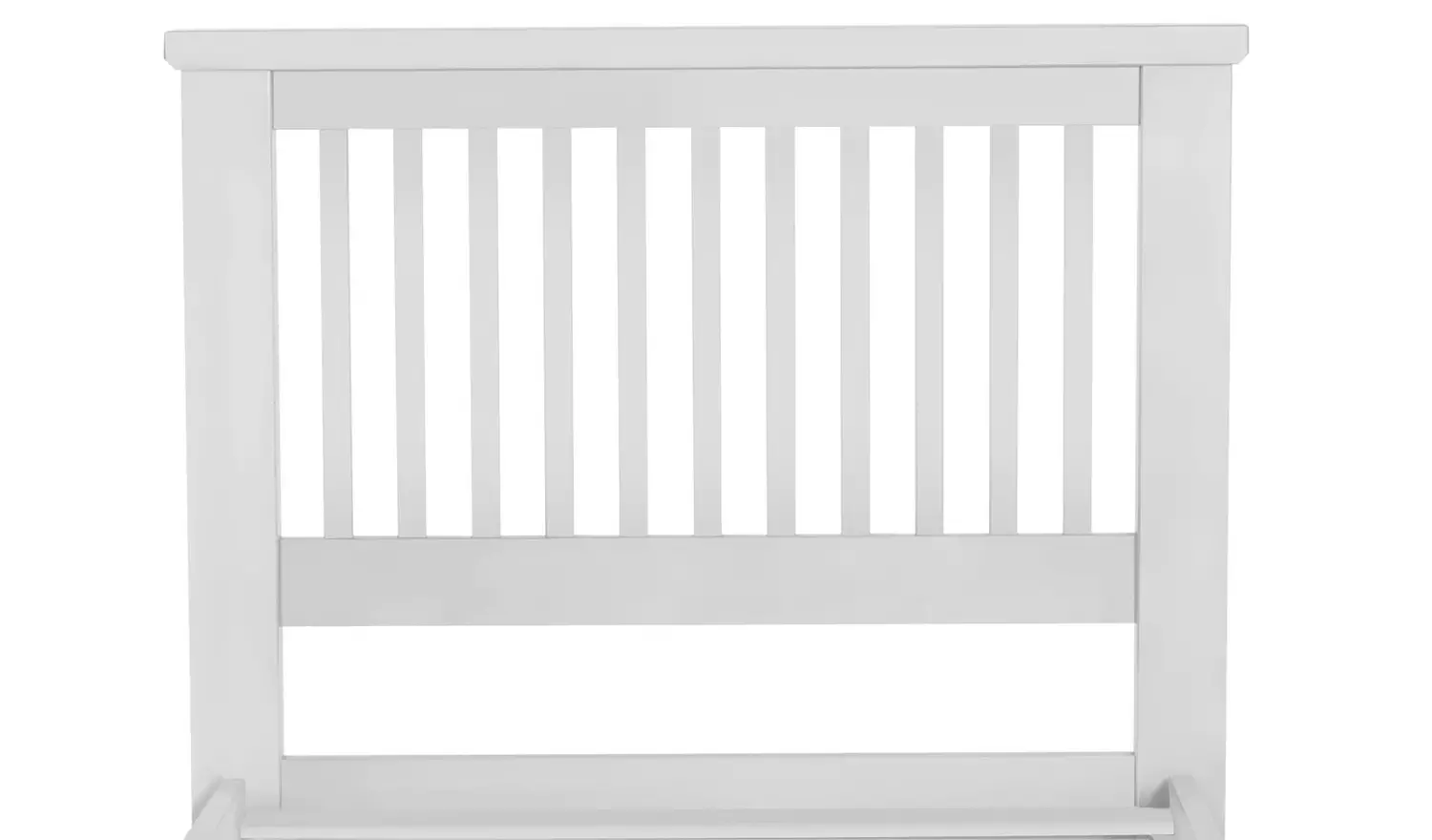 Argos Home Aubrey Single Wooden Bed Frame - White