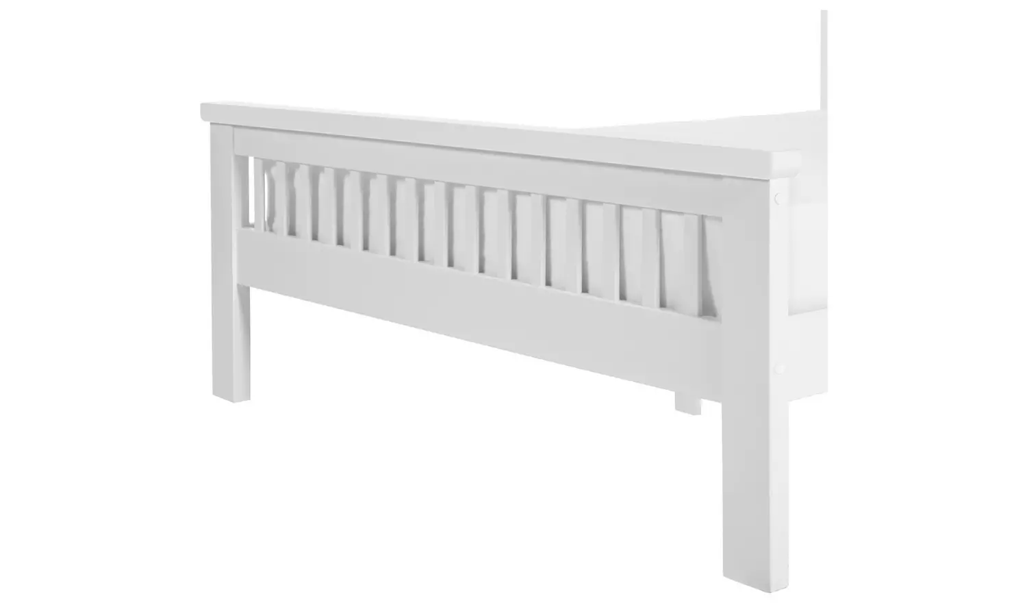 Argos Home Aubrey Superking Wooden Bed Frame - White