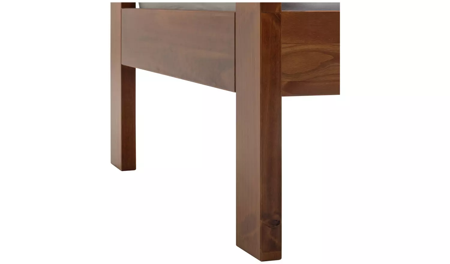 Argos Home Chile Single Wooden Bed Frame - Dark Wood