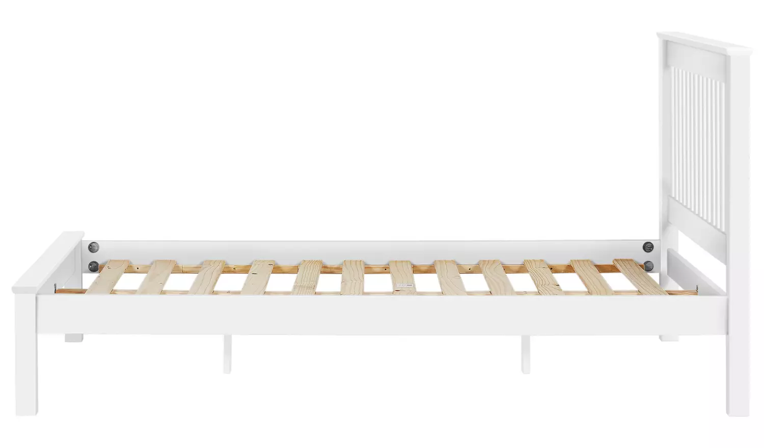 Argos Home Aspley Kingsize Wooden Bed Frame - White