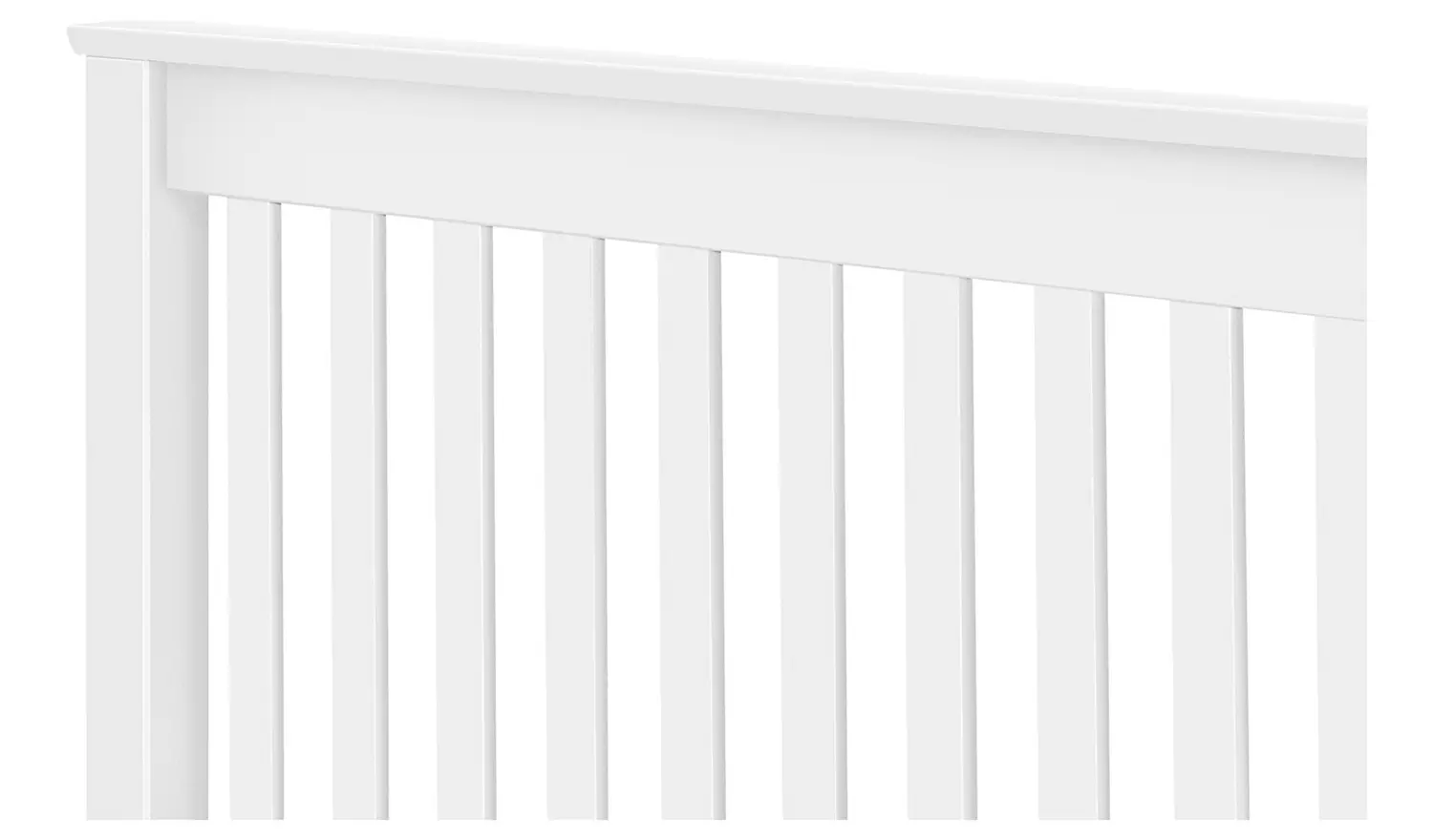 Argos Home Aspley Kingsize Wooden Bed Frame - White