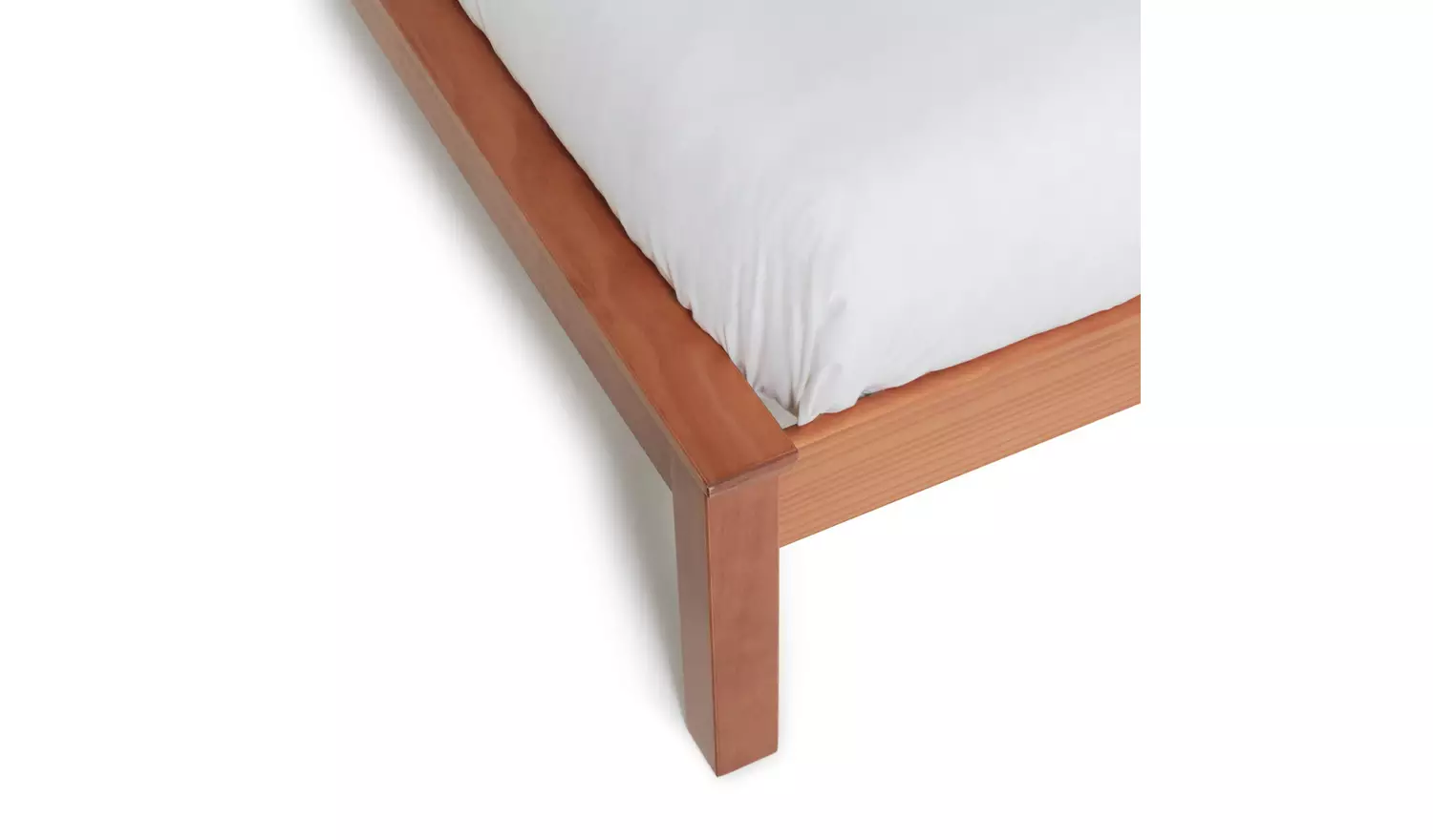 Argos Home Aspley Double Wooden Bed Frame - Oak Stain