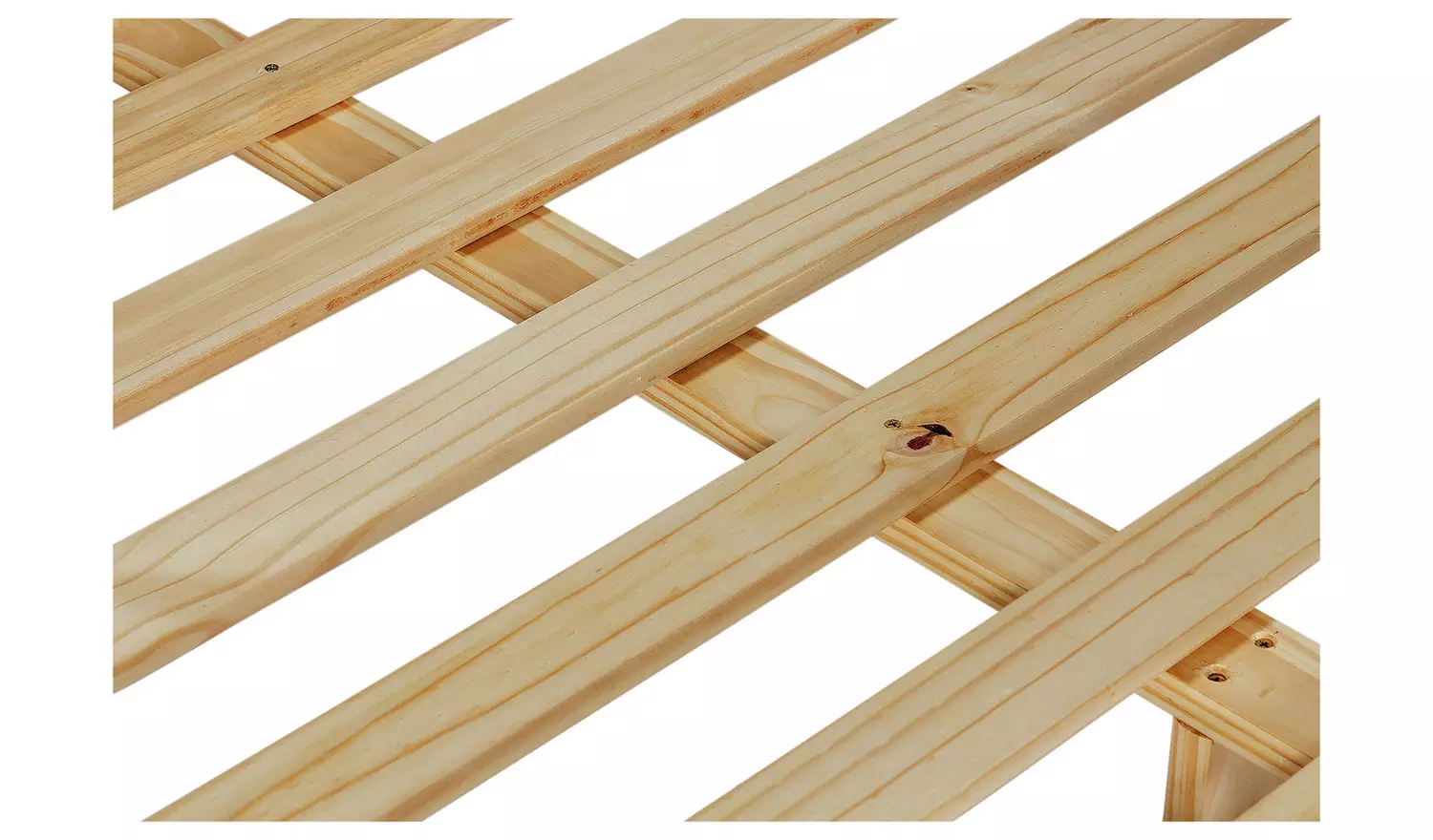 Argos Home Chile Double Wooden Bed Frame - Dark Wood