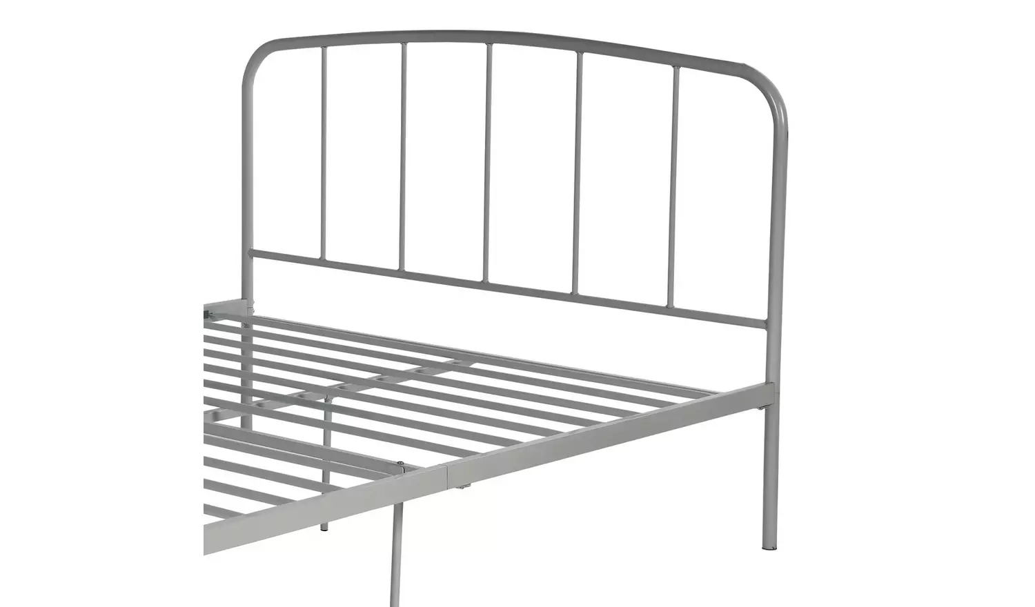 Argos Home Freja Small Double Metal Bed Frame - Silver