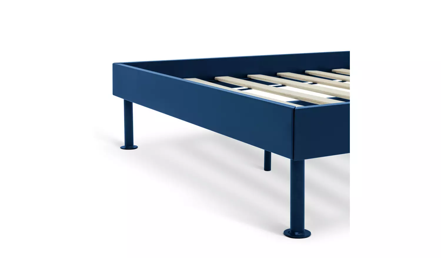 Habitat Maddox Single Metal Bed Frame with Bedside - Blue