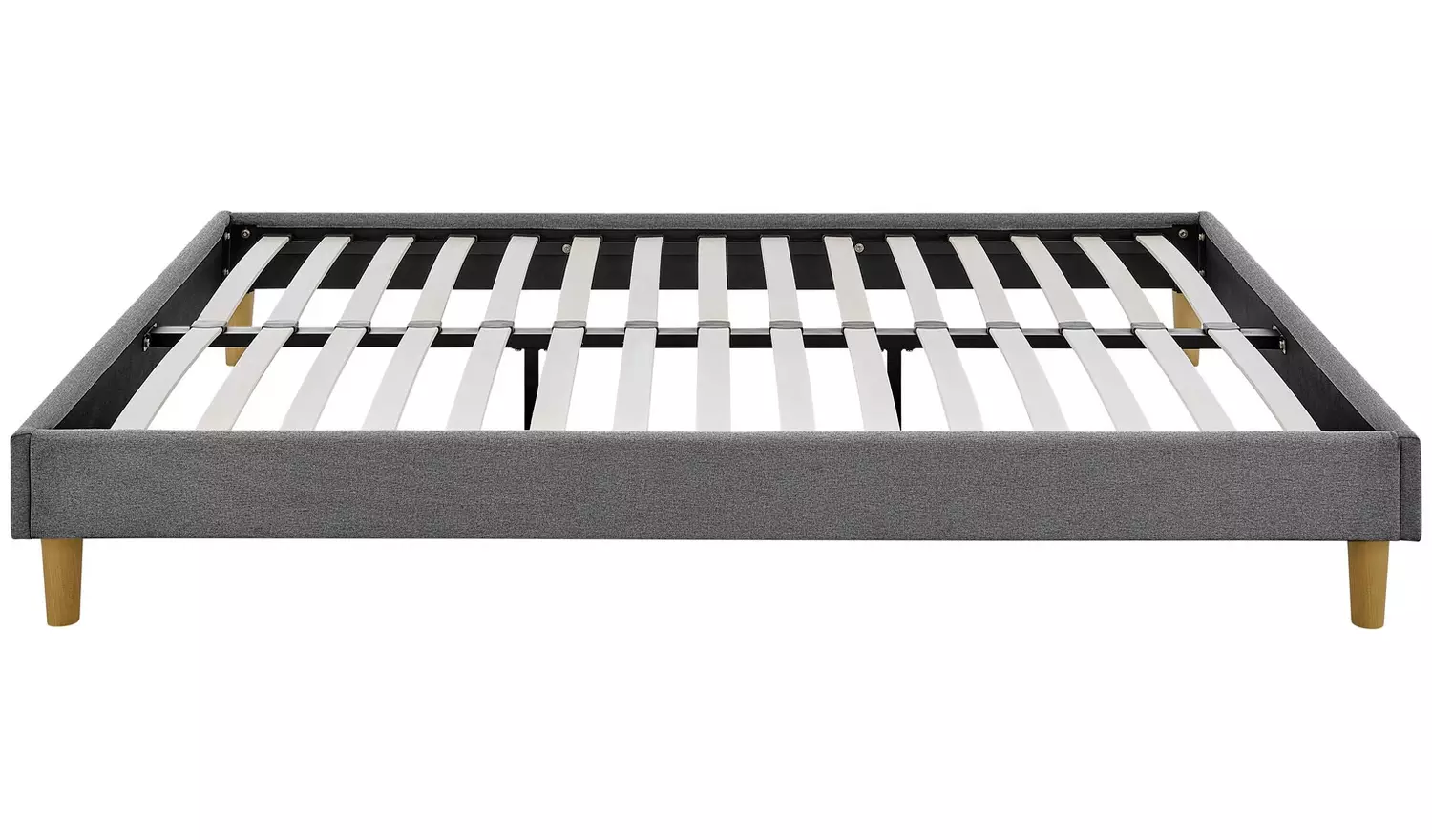 Argos Home Arthur Platform Small Double Bed Frame- Dark Grey