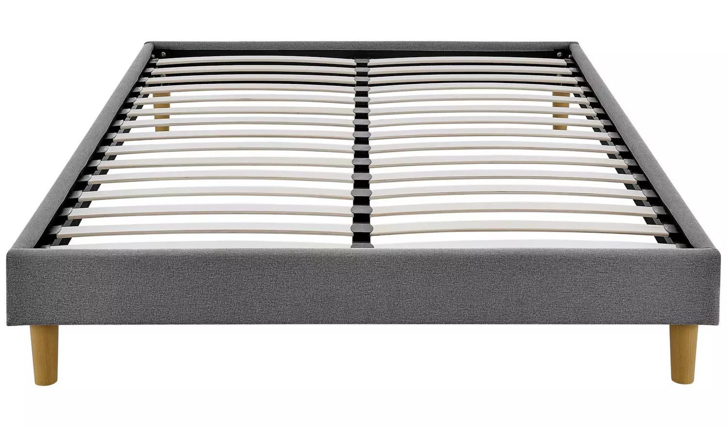 Argos Home Arthur Platform Small Double Bed Frame- Dark Grey