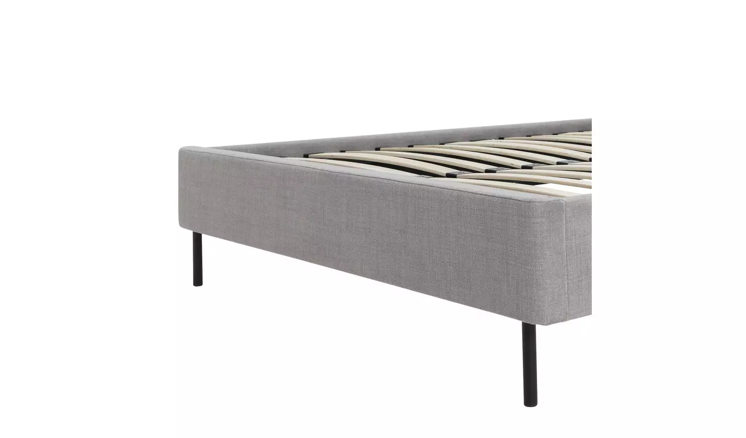 Argos Home Fulford Small Double Fabric Bed Frame - Grey