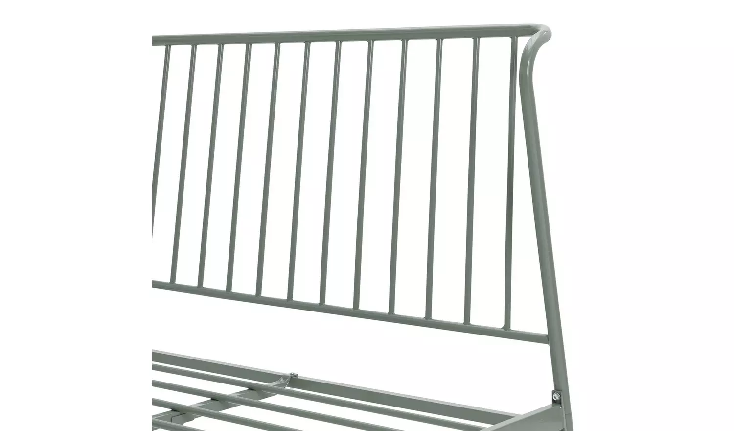 Habitat Kanso Small Double Metal Bed Frame - Sage Green