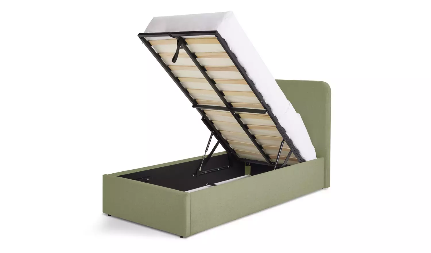 Habitat Chadwell Single End Lift Ottoman Bed - Sage