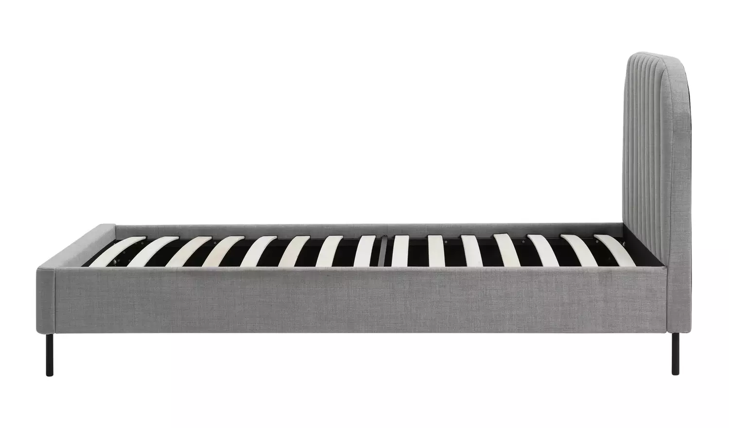 Argos Home Fulford Single Fabric Bed Frame - Grey